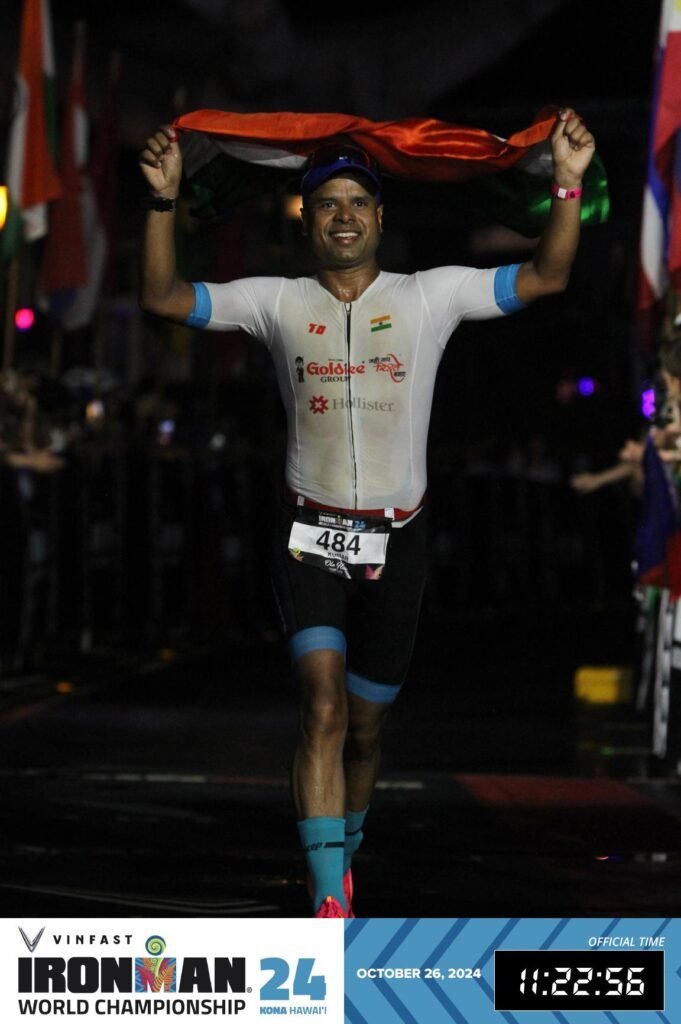 Victory pose