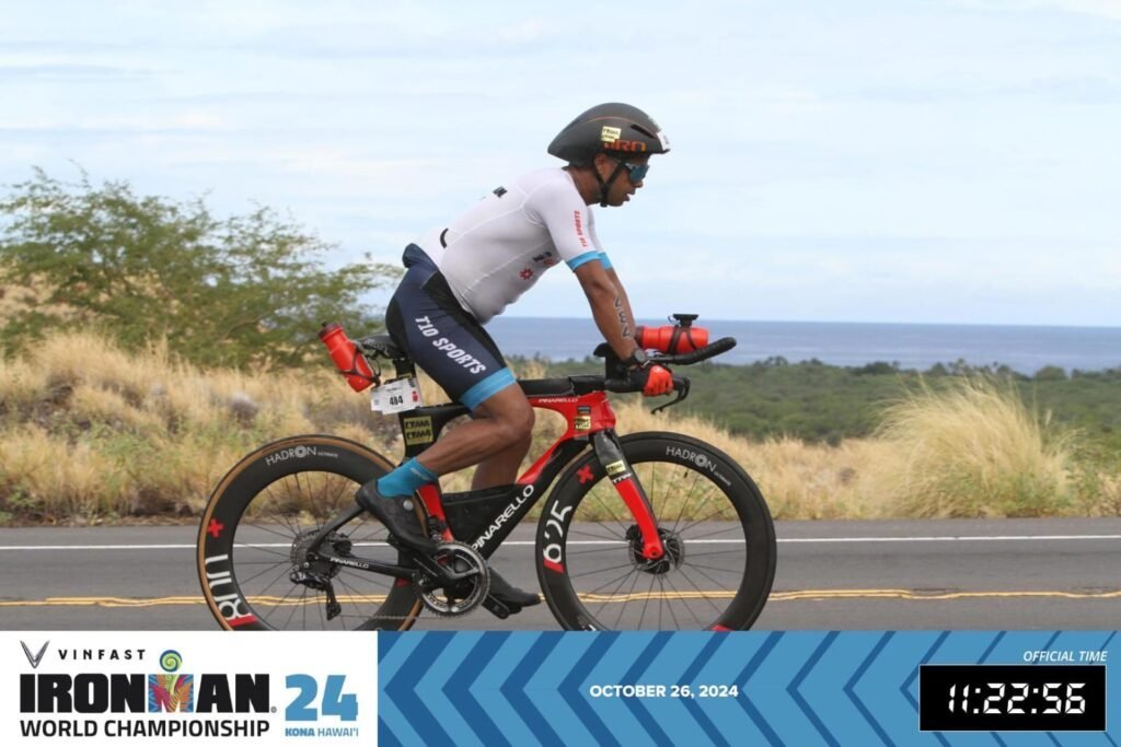 IRONMAN finish